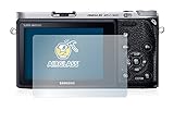 BROTECT Panzerglasfolie für Samsung NX500 Schutzglas Schutzfolie [Extrem Kratzfest 9H, Anti-Fingerprint,…