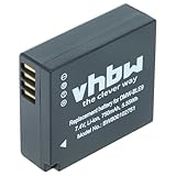 vhbw Akku kompatibel mit Panasonic Lumix DMC-GF6X, DMC-GF6W, DMC-GF6K, DMC-GF6T, DMC-GF6R, DMC-GX7 Kamera…