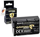 PATONA Protect V1 Akku EN-EL15C, NTC Kompatibel mit Nikon Z5, Z6II, Z7II, D7500