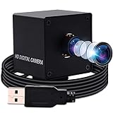 ELP 4K Hochauflösende Webcam Ultra HD Autofocus USB Kamera mit No-Distortion Objektiv,IMX415 Sensor…