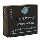 DSTE Ersatz Batterie Akku for Panasonic DMW-BLG10 LUMIX DMC-GF3 DMC-GF5 DMC-GF6 DMC-GX7 DMC-LX100 Kamera