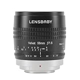 Lensbaby Velvet 56 Sony E / Porträt und Makro Objektiv / ideal für samtige Bokeh-Effekte und kreative…