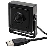 Svpro USB Kamera mit Halterung,1080P HD Webcam Kamera Pinhole Objektiv 3.7mm Weitwinkel PC Kamera H.264…