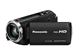 Panasonic HC-V180EG-K Full HD Camcorder (1/5, 8 Zoll Sensor, Full HD, 50x optischer Zoom, 28 mm Weitwinkel,…