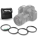 Ultimaxx Professionelles 40,5 mm HD-Makro-Nahaufnahmefilter-Set (1, 2, 4, 10 Dioptrienfilter) für Kameraobjektiv…