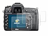 BROTECT Panzerglasfolie für Nikon D7100 (3 Stück) Schutzglas Schutzfolie [Extrem Kratzfest 9H, Anti-Fingerprint,…