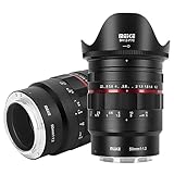 Meike 50 mm F1.2 große Blende, manueller Fokus, Vollformatobjektiv für Canon RF Mount Kameras EOS-R…