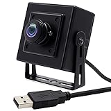 Svpro Min USB Kamera 1920x1080 HD USB Webcam 180 Grad Fisheye Webkamera 2MP mit IMX323 Sensor Schwachlicht…