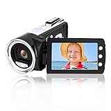 Heegomn Digitale Videokamera für YouTube Vlogging, 1080p Video Camcorder für Kinder/Kinder/Anfänger/Jugendliche
