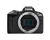 Canon EOS R50 Systemkamera - Spiegellose Kamera (Digitalkamera mit Autofokus und Motiverkennung für…