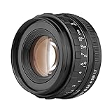 Coniya 50 mm F1,7 Kameraobjektiv mit großer Blende, manueller Fokus, Festbrennweite, PK-Mount-Ersatz…