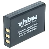 vhbw 1x Akku kompatibel mit Mustek MDC-6500Z Kamera (1600 mAh, 3,6 V, Li-Ion)