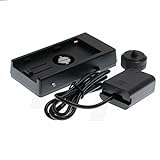 HangTon A6500 Kamera NP-F970 Batterie-Montageplatte auf NP-FW50 Dummy-Akku für Sony A7S2 A7M2 A6300
