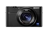 Sony DSC-RX100 V Digitalkamera (Stacked Exmor RS CMOS Sensor, 40-Fach Super-Zeitlupe, Anti-Distortion…