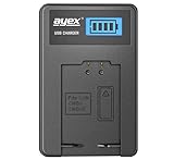 ayex USB-Ladegerät Passend für Panasonic Akkus Typ: DMW-BMB9/DMW-BMB9E - Laden über USB Netzstecker,…