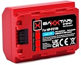 Baxxtar Pro NP-FZ100 2400mAh Akku (Generation IV) kompatibel mit Sony FX30 Alpha 6700 A1 7 IV 7C II…