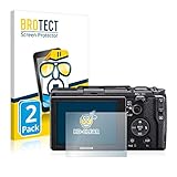 BROTECT 2 Stück Schutzfolie für Ricoh GR II 2015 Displayschutz Folie Made in Germany, Ultra-Klar