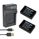 Newmowa Ersatz Akku LP-E17 (2er Pack) und Tragbar Micro USB Ladegerät Kit für Canon LP-E17 Canon EOS…