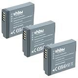 vhbw 3X Akku kompatibel mit Panasonic Lumix DC-GX800K