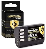 PATONA Protect V1 Akku DMW BLK22 BLK22E (2400mAh) - kompatibel mit Panasonic DC G9 S5 S5K GH5 GH5 II…