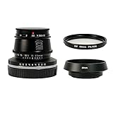 TTArtisan Objektiv für Fujifilm X Mount Kameras, 35 mm, F1.4, manueller Fokus, APS-C Format, Schwarz