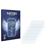 Savvies 6 Stück Schutzfolie für Olympus PEN Lite E-PL3 Displayschutz-Folie Ultra-Transparent