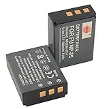 DSTE 2-Stück Ersatzakku Set NP-85 Batterie kompatibel mit Fujifilm S1 SL1000 SL300 SL305 SL280 SL260…