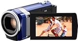 JVC GZ-HM440AEU Full HD Camcorder (SD Karte, 40-fach optischer Zoom, 6,9 cm (2,7 Zoll) Display, HDMI…