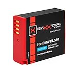 Baxxtar PRO DMW-BLG10-E DMW-BLE9-E Leica BP-DC15-E Akku (1000mAh) Kompatibel mit Panasonic Lumix DC…