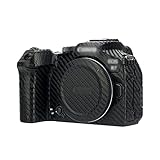 JJC Anti-Kratzer Schutz Aufkleber für Canon EOS R7 spiegellose Kamera, rutschfeste Kohlefaser Muster…