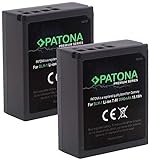 (Volldekodiert) PATONA Premium BLH-1 Kamera Akku 2X (echte 2040mAh) Kompatibel mit Olympus OM-D E-M1…