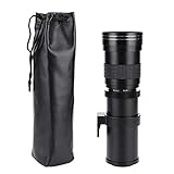 BigKing Teleobjektiv, 420-800 mm 1: 8,3-16 Teleobjektiv Manuelles Zoomobjektiv für Canon Nikon Sony…