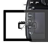 DolDer LCD Displayschutz Glas für Canon EOS 5D Mark IV- LCD-Echtglas-Protektor für Canon EOS 5D Mark…