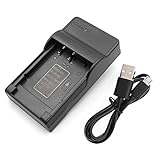 [Schnellladegerät] USB-Ladegerät der EN-EL14-Kamera Kompatibel mit Nikon ENEL14-, EN-EL14a-Akku, Coolpix…