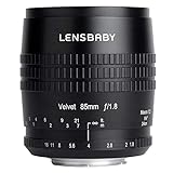 Lensbaby Velvet 85 Sony E, Brennweite 85 mm, 24 cm, Naheinstellgrenze, passend für Sony Systemkameras…