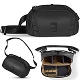 Gomatic Kamera Sling Bag 8L – Kleine Umhängetasche für DSLR & Systemkamera, Wetterfest & Schnellzugriff,…