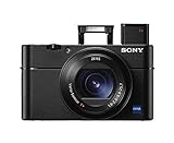 Sony RX100V Advanced Compact Premium Kamera mit 1.0 Sensor, 24-70mm F1.8-2.8 Zeiss Objektiv, überlegene…
