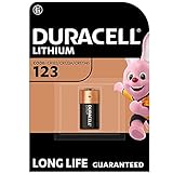 Duracell Lithium Batterie CR123/CR123A/CR17345, 1er Pack
