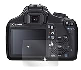 dipos I 6X Schutzfolie klar kompatibel mit Canon EOS 1100D Folie Displayschutzfolie