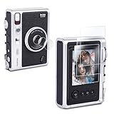 Rieibi (3+3Pack) Displayschutzfolie für Fujifilm Instax Mini EVO Kamera LCD + Objektiv PET Flim, 0,25…
