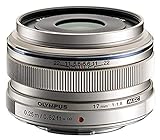 OM System OLYMPUS M.Zuiko Digital 17 mm F1.8 Silber für Micro Four Thirds Systemkamera, kompaktes Design,…