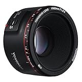 YONGNUO YN EF 50mm f / 1.8 AF-Objektiv 1: 1,8 Standard Prime Blendenöffnung Autofokus für Canon EOS…