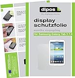 dipos I 3X Schutzfolie matt kompatibel mit Samsung Galaxy Tab 3 7.0 Folie Displayschutzfolie