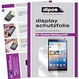 dipos I 2X Schutzfolie klar kompatibel mit Huawei MediaPad M1 8.0 Folie Displayschutzfolie