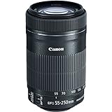 Canon EF-S 55-250mm F4-5.6 IS STM Objektiv für Spiegelreflexkameras von Canon