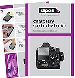 dipos I 5X Schutzfolie kompatibel mit Canon EOS 1DX Displayschutz-Folie klar