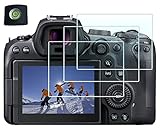 HUIPUXIANG Displayschutz Displayschutzfolie für Canon EOS R7 R6 (Nicht passend R6 Marke II) Kamera mit…