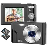 Digitalkamera Fotokamera Autofokus Kompaktkamera - 48MP 1080P HD Fotoapparat 2,4 '' LCD mit 16X Digital…