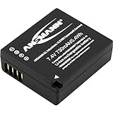 ANSMANN Li-Ion Akku A-Pan DMW-BLG 10 7 4V / Typ 730mAh / Leistungsstarke Akkubatterie für Foto Digitalkameras…