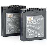 2pcs CGR-S006E DSTE Li-ion Batterie Kompatibel für S006E,CGR-S006, CGR-S006A/1B,CGA-S006E,CGA-S006,DMW-BMA7…